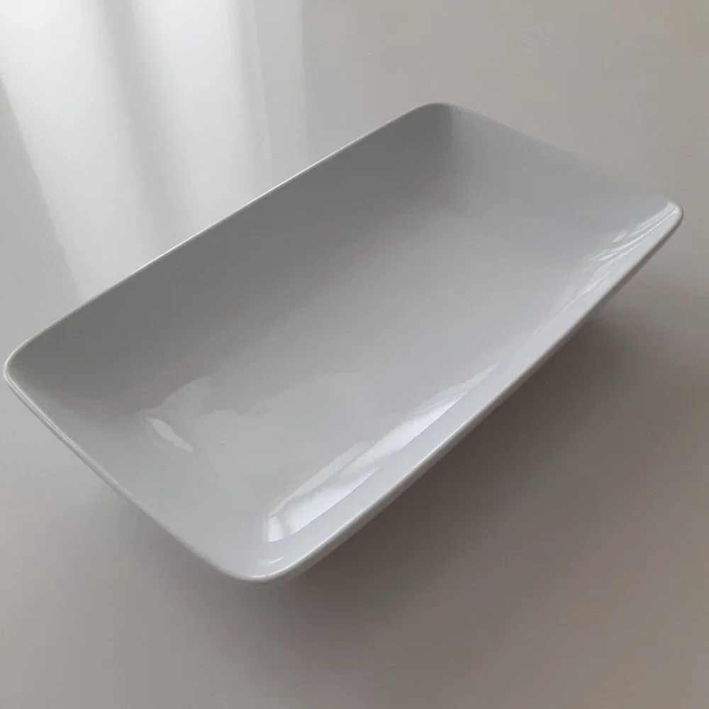 White Serving Platter by Isaac Mizrahi